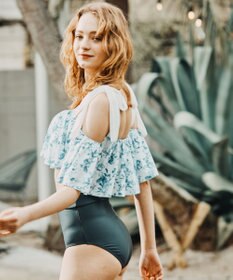 San-ai Resort（三愛水着楽園） 【SALE】【11号・13号】ワコール定番商品カップ使用GHIカップの大きなお胸に対応【グラマラスフィット】ワイヤー水着　11EF-ML・13GHI-L LL