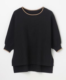 ANY 【2SET】バイカラーニット×布帛スカートセット