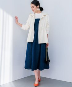 組曲 L 【フード取り外し可】2WAYショート丈ライトアウター