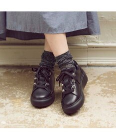 MODE ET JACOMO <MODE ET JACOMO>厚底ビジュースニーカー