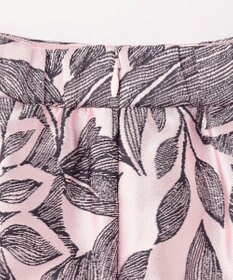 GRACE CONTINENTAL ボタニカルジャガードスカート