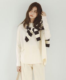 ICB 【洗える・WEB限定カラーあり】 ヴィスコースワイド プルオーバー