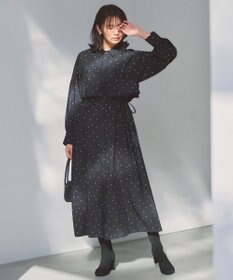 UNFILO フライヨーク ワンピース ブラックドット