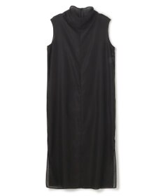 BEIGE， 【洗える・吸水速乾・防シワ・eclat 7・8月号掲載】LIATRIS / オフタートルノースリーブワンピース