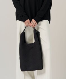 ICB 【WEB限定カラーあり】2WAYエコバッグ ブラックジャガード系