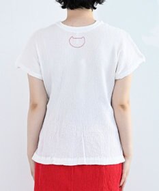 crêprie tsumori chisato creperie HAND PRINT T-SHIRT CAT クレプリ エジプトキャットプリント ドルマンTシャツ