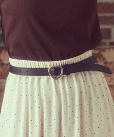 earth music&ecology ハートバックルベルト