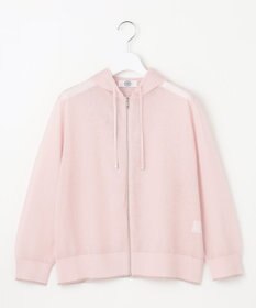 J.PRESS LADIES 【WEB限定カラーあり・洗える】SHEER LIGHT KNIT ラメ パーカー