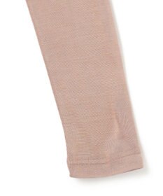 BEIGE， Washable Silk / Hi-neck Long Sleeve T ハイネック Tシャツ