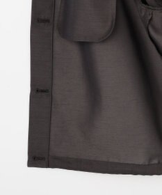 J.PRESS LADIES L Pe リネン シアー スラブ ノーカラー ブルゾン