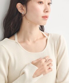 earth music&ecology ホルターネックプルオーバー