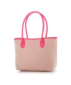 UNBILLION ペルケ perche / キャンバス・蛍光シープレザートートバッグ