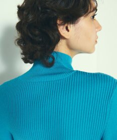 GRACE CONTINENTAL ビジューリブニットトップ