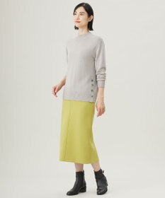 J.PRESS LADIES L 【WEB限定カラーあり・洗える】ダンボール ナロー スカート