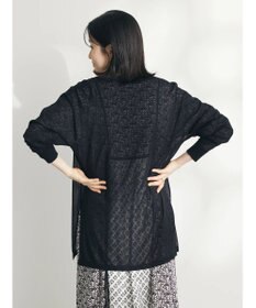 CRAFT STANDARD BOUTIQUE シアーニットトッパーカーディガン