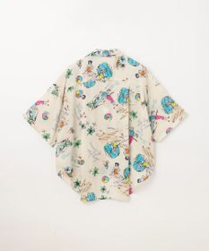 GRACE CONTINENTAL リゾートプリントシャツ