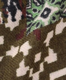 JOSEPH ABBOUD 【イタリア製】クレストカモフラージュ ストール