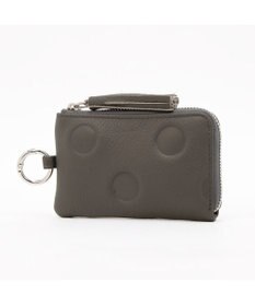 UNBILLION ペルケ perche / ドット型押し・ジャバラカマルチケース