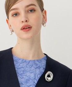 23区 【VERYコラボ】オーバル ブローチ