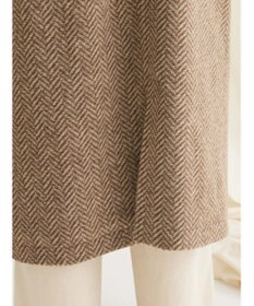 CRAFT STANDARD BOUTIQUE ウール混ガンパッチロングコート