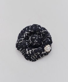 Tiaclasse フラワーツイードコサージュ