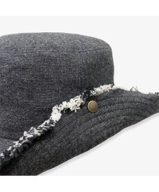 林八百吉商店 un chapeau  デニムフリンジハット