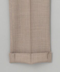 GOTAIRIKU ロングセラー【洗える/折り目加工/シワになりにくい/ウエストアジャスター】ウォッシャブル サマーウール100％パンツ_限定色(ノータック)23/24年モデル