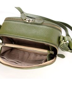 UNBILLION アトランタ ATLANTA / 牛革BOX型ウォレットショルダー