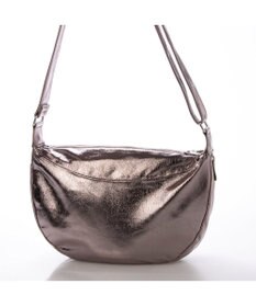 UNBILLION カシュカシュ cachecache / メタリックハーフムーンショルダー