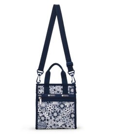 LeSportsac MINI N/S TOTE/フローラルレースネイビー
