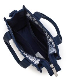 LeSportsac MINI N/S TOTE/フローラルレースネイビー