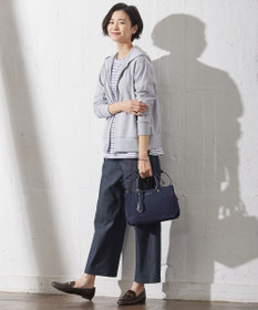 J.PRESS LADIES URAKE フーディー ジップアップ パーカー
