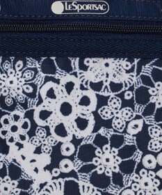 LeSportsac MINI N/S TOTE/フローラルレースネイビー