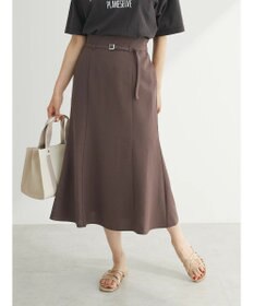 Green Parks きれシルベルト付きフレアスカート