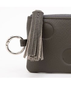 UNBILLION ペルケ perche / ドット型押し・ジャバラカマルチケース