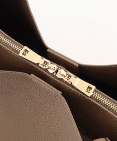 LA BAGAGERIE ソフトシュリンク2WAYハンドバッグ large
