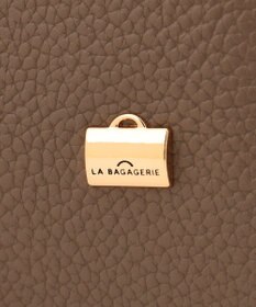 LA BAGAGERIE ソフトシュリンク2WAYハンドバッグ large
