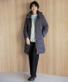 J.PRESS LADIES S 【洗える】裏起毛ストレッチ デニム パンツ