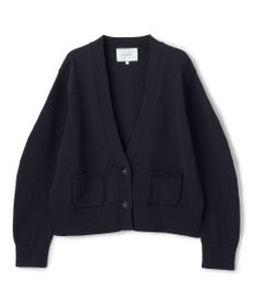 BEIGE， HELIODOR / マリンボタンクロップドカーディガン