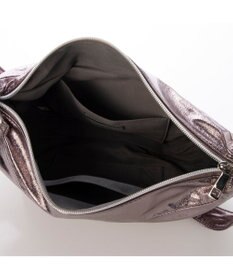 UNBILLION カシュカシュ cachecache / メタリックハーフムーンショルダー