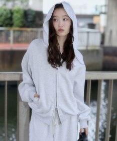 WEGO 【ユニセックス着用ITEM/SMLサイズ展開】ボンディングZIPパーカー