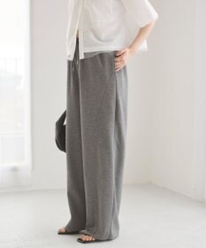 WEGO 【ANGIE VINTAGE/ウエストゴム】ポンチカーブパンツ