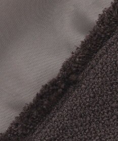 BEIGE， 【Oggi 10月号掲載】MULLIN / ウールツイードメタルボタンノーカラージャケット