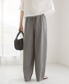 WEGO 【ANGIE VINTAGE/ウエストゴム】ポンチカーブパンツ