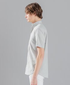 JOSEPH HOMME リネンストレッチブロード ウィングカラー半袖シャツ