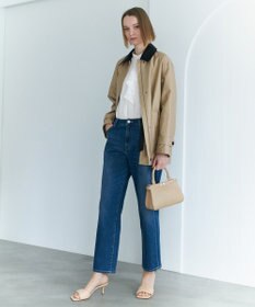 ICB 【先行予約】 ライトストレッチデニム ストレートパンツ