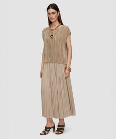 JOSEPH プリーツサテン　ブラウス