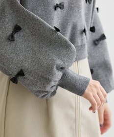 Green Parks ・ｓｗｉｎｇ　ｂｙ　メニーリボンニット