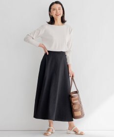 23区 S 【前後着用可能】レーヨンポリエステルストレッチ カーディガン