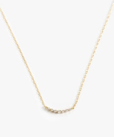 TOCCA 【WEB限定】FRILL DIAMOND NECKLACE K10 ダイヤモンド ネックレス